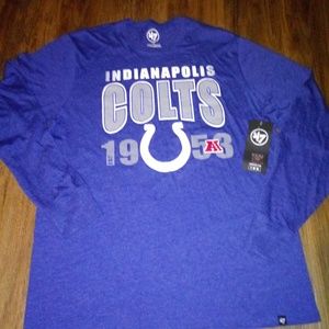 Indianapolis colts long sleeve t=shirt NEW